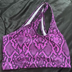 One Shoulder sports bra